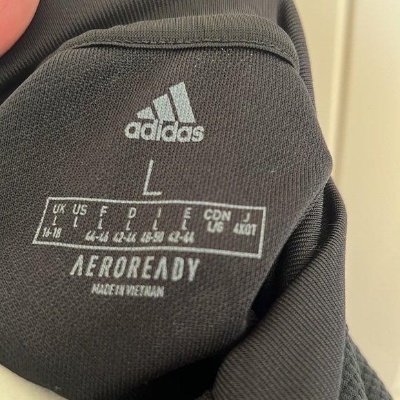 Adidas AEROREADY WARM QUARTER-ZIP TRAINING TOP in L - Picture 7 of 7